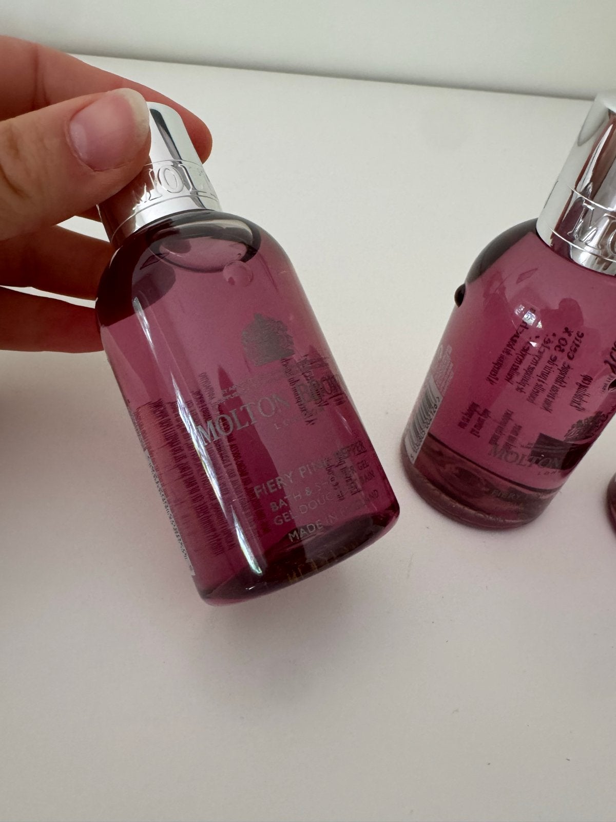 Molton Brown Fiery Pink Pepper Bad & Douchegel (3x100ml), Sieraden, Tassen en Uiterlijk, Uiterlijk | Lichaamsverzorging, Ophalen of Verzenden