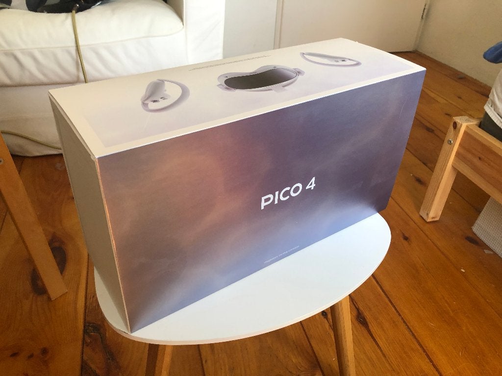 Pico 4 VR headset, zo goed als nieuw, Spelcomputers en Games, Virtual Reality, Ophalen of Verzenden, Zo goed als nieuw, VR-bril