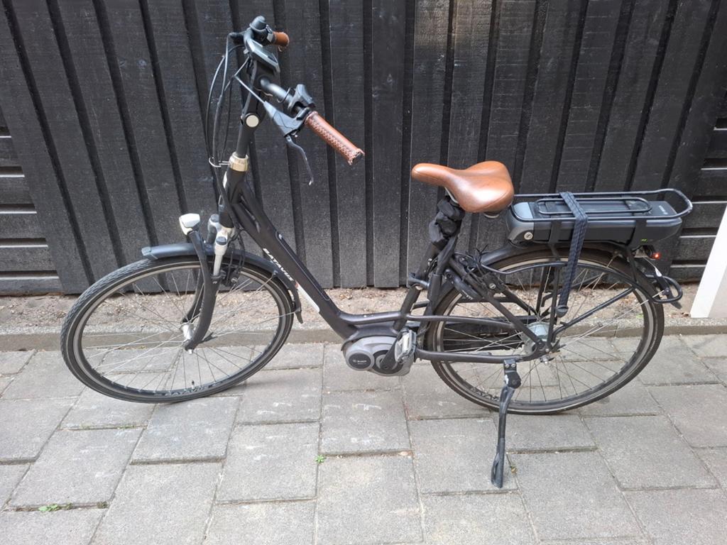 Batavus Milano E-go dames fiets elektrisch, Fietsen en Brommers, Elektrische fietsen, Gebruikt, Batavus, Ophalen of Verzenden