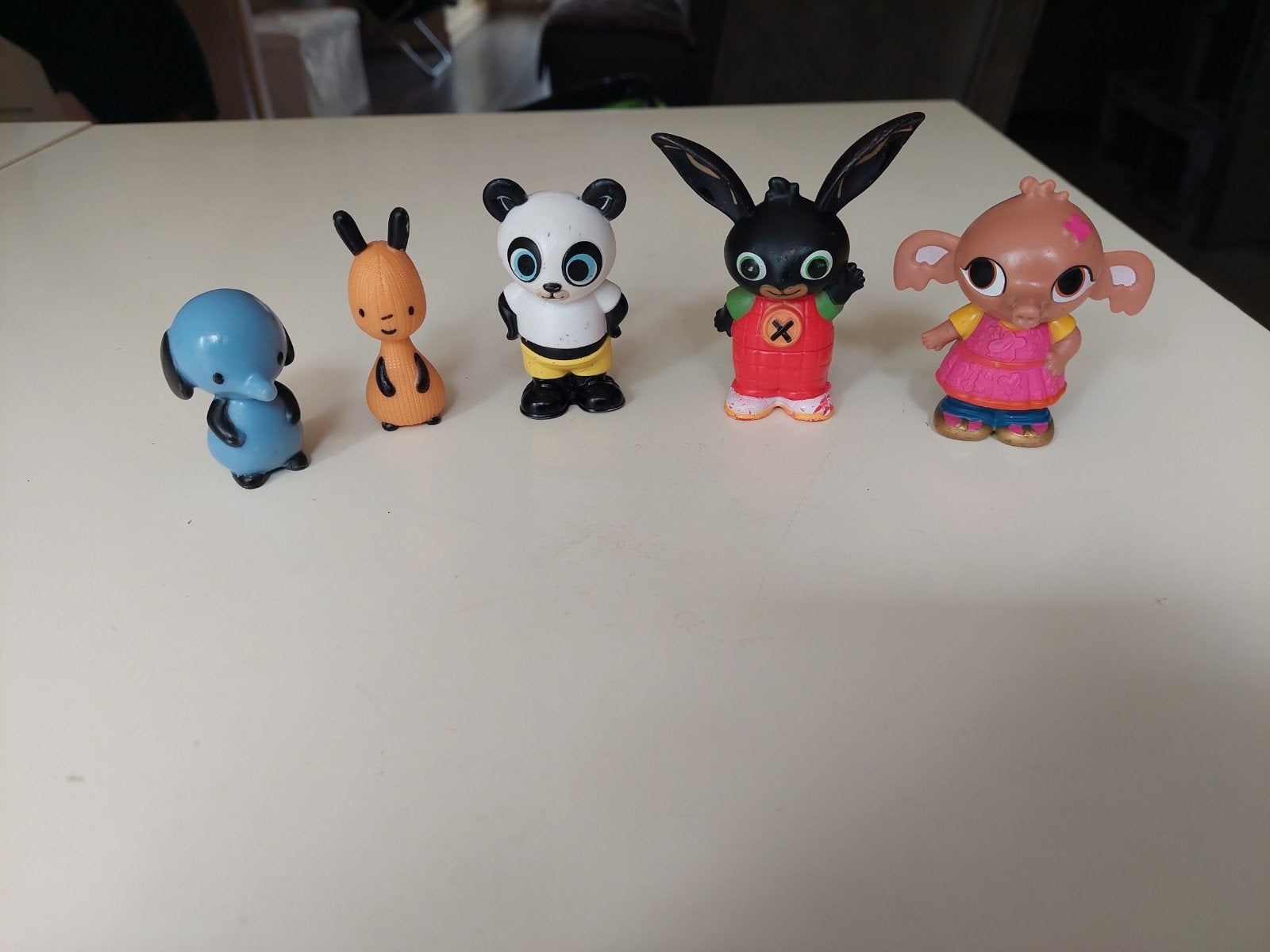 Leuke set van 5 Bing en zijn vrienden poppetjes,, Ophalen of Verzenden, Zo goed als nieuw