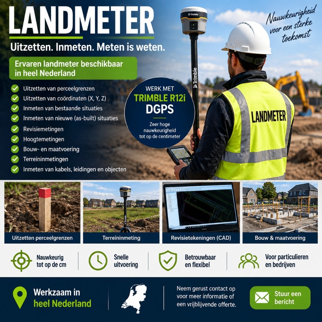 Landmeter beschikbaar-Heel Nederland, Diensten en Vakmensen, Architectuur of Ontwerp