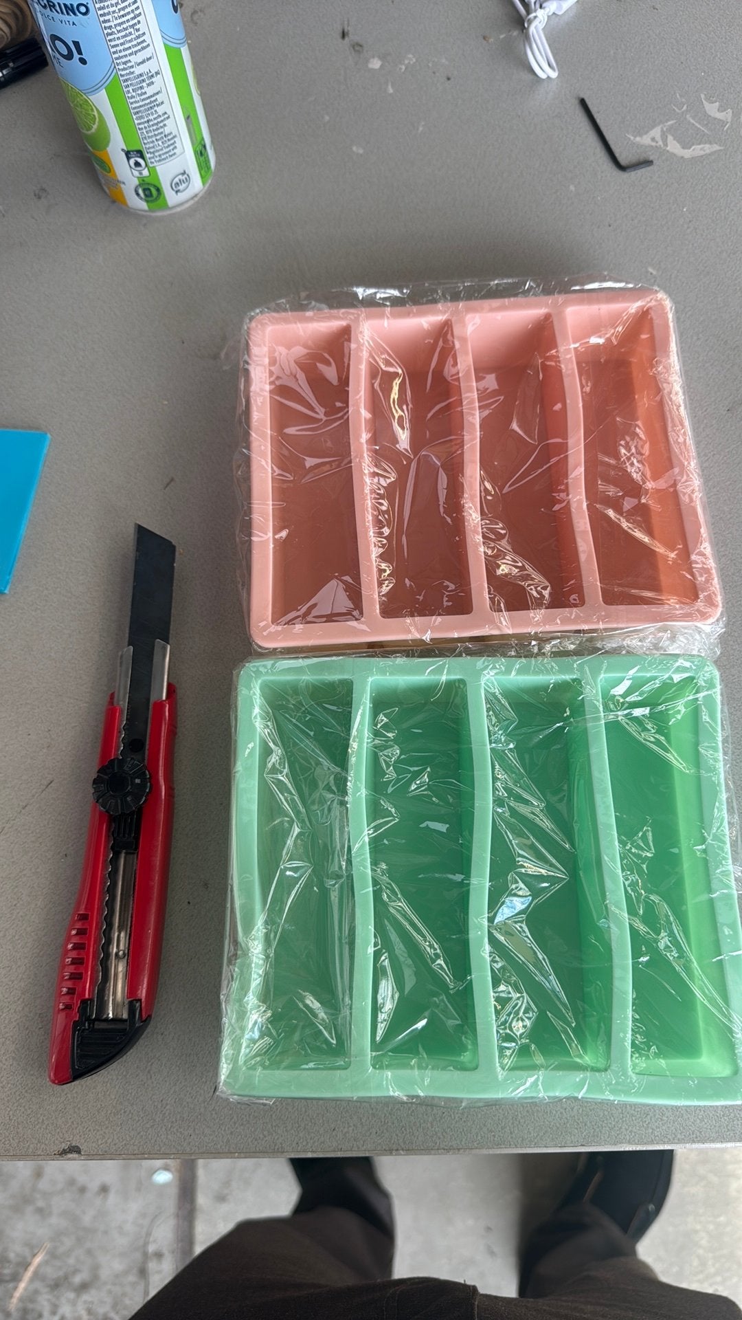 Ijsblokjes mal groot 2 kleuren, Ophalen, Zo goed als nieuw, Overige kleuren, Handen en Nagels