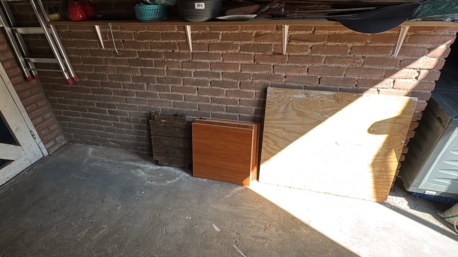 Divers plaatwerk GRATIS, Doe-het-zelf en Verbouw, Ophalen, Gebruikt, 25 tot 50 mm, Plank