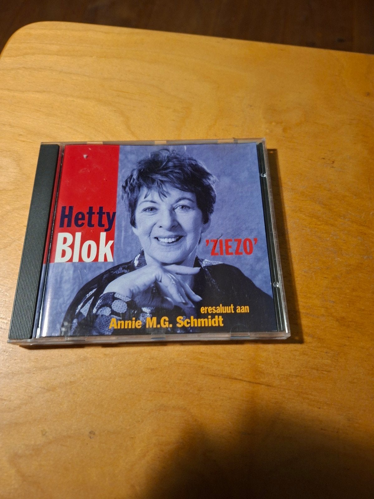 CD Hetty Blok - 'Ziezo' (Eeresaluut aan Annie M.G. Schmidt), Ophalen of Verzenden, Gebruikt, Album, Inclusief doosje