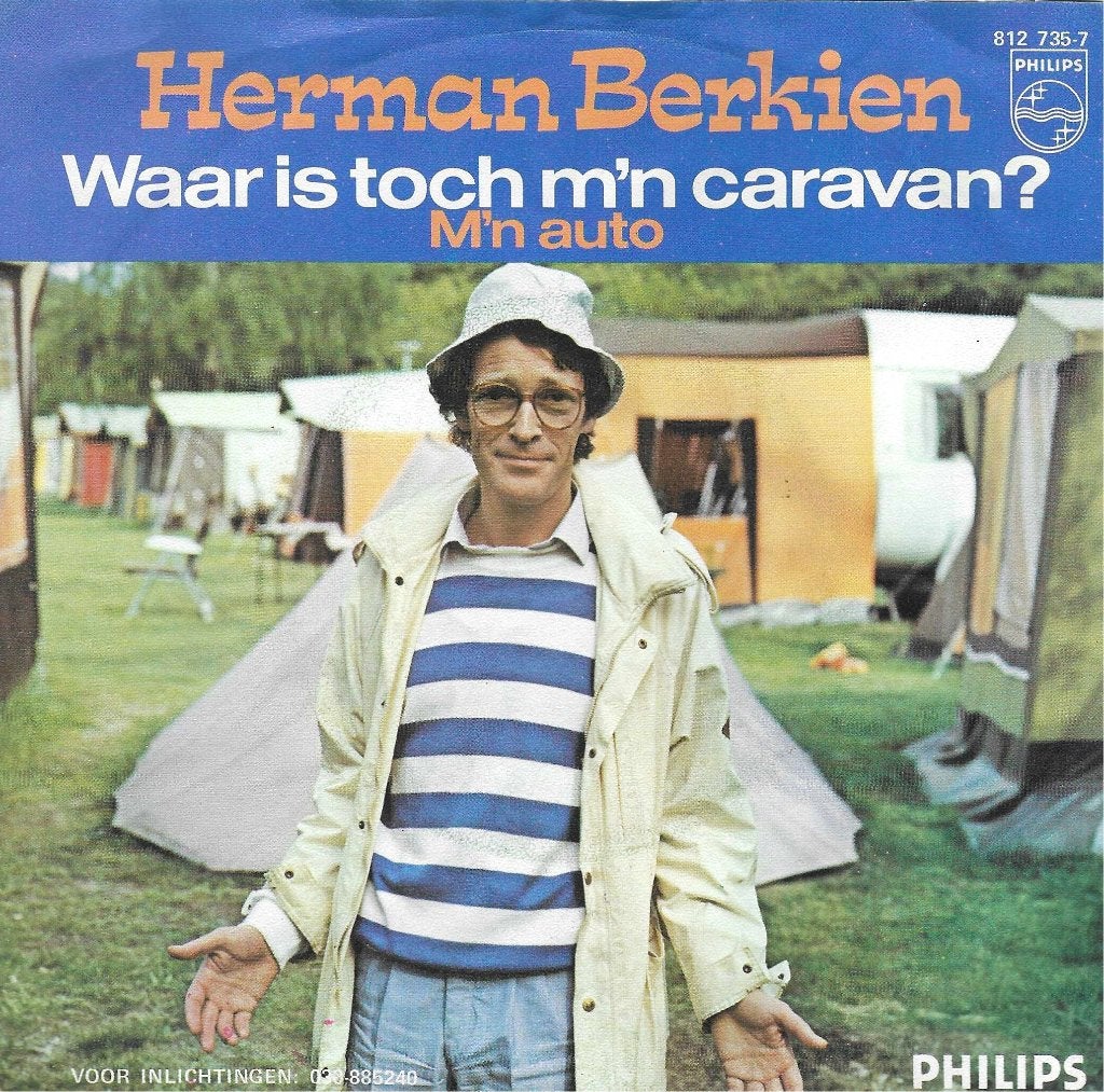 vinyl single  Herman Berkien, Ophalen of Verzenden, Gebruikt, Pop