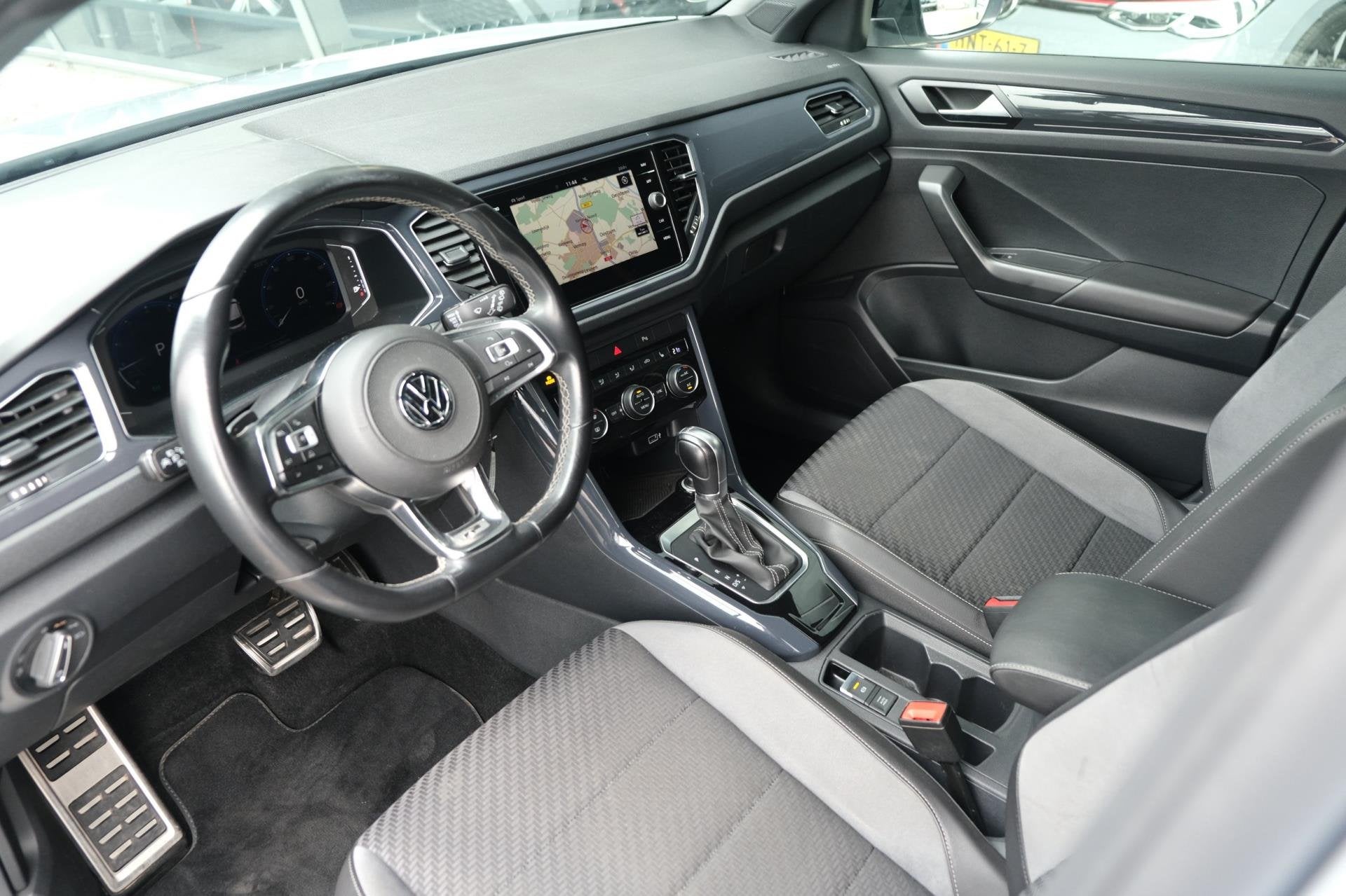 Volkswagen T-Roc 1.5 TSI DSG 2x R-line Virtual ACC Led Cam N, Auto's, 150 pk, Wit, Origineel Nederlands, Bedrijf