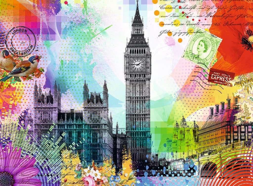 Ravensburger legpuzzel nieuw 500 stukken Kaartje uit Londen, Ophalen, 500 t/m 1500 stukjes, Nieuw, Legpuzzel