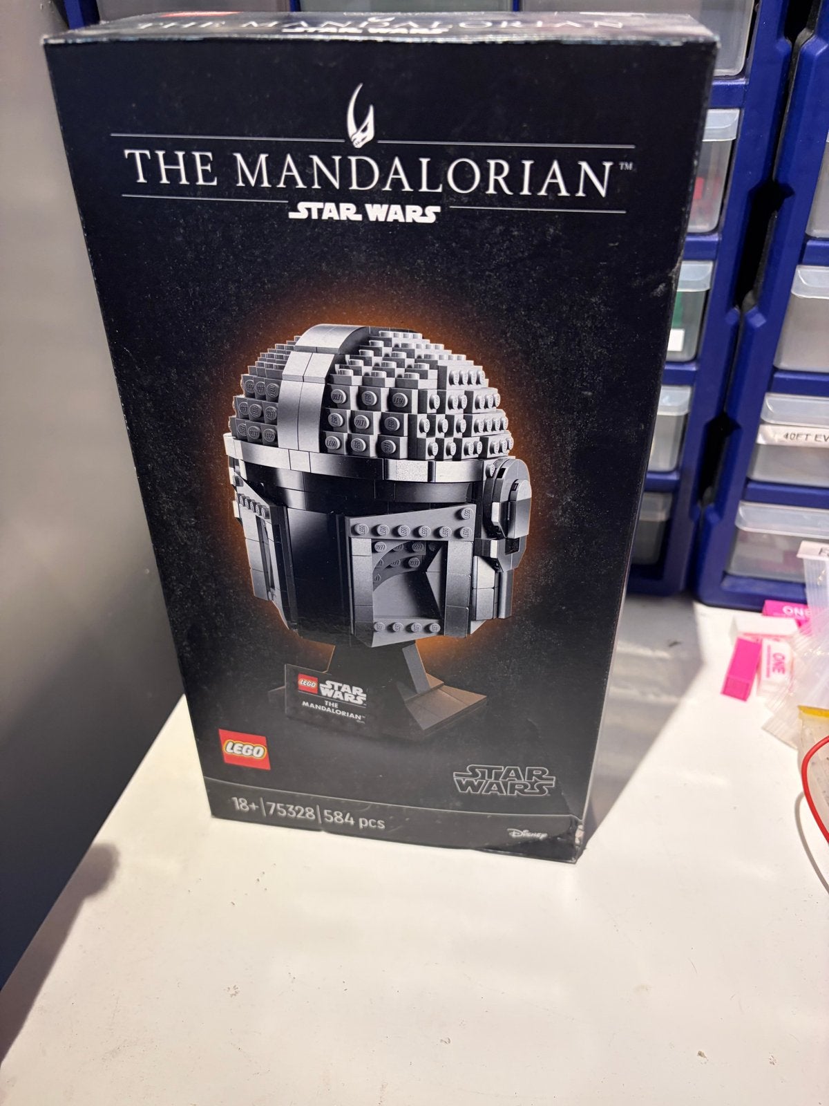 LEGO Star Wars The Mandalorian Helm (75328) - Nieuw in doos, Ophalen, Star Wars, Lego, Nieuw