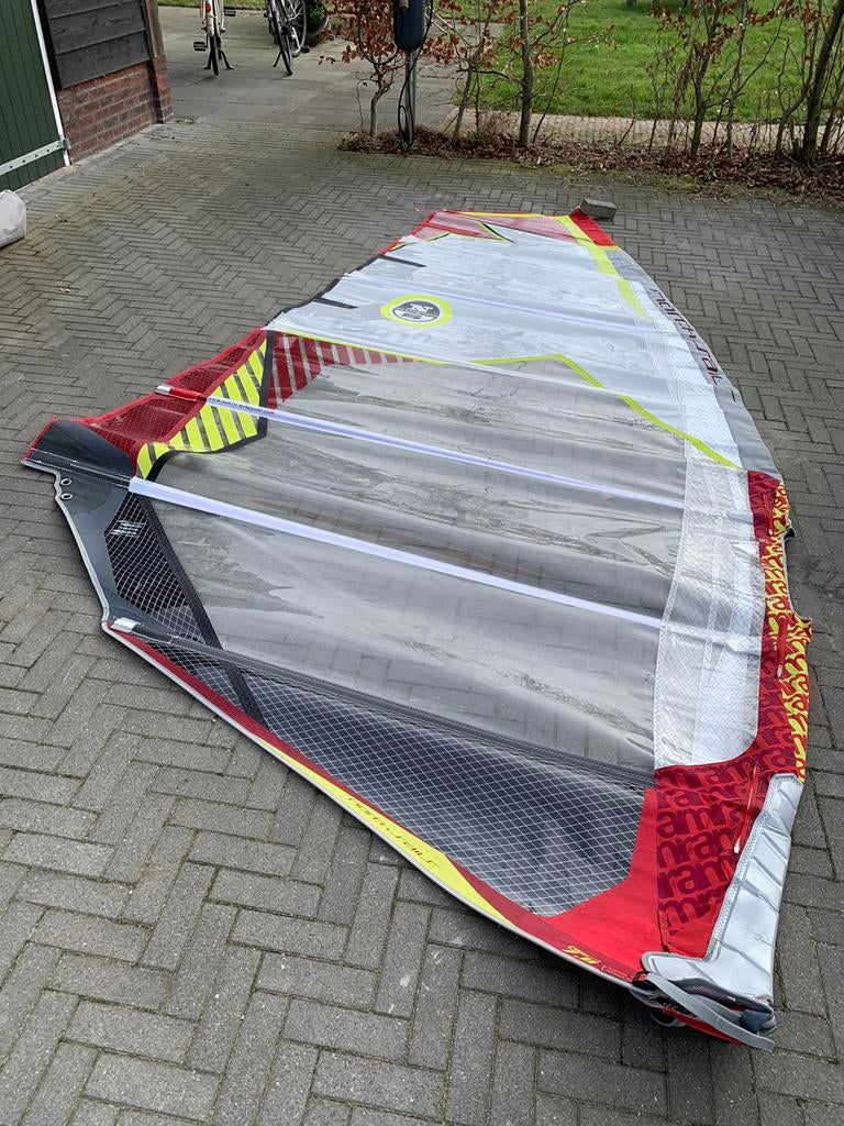 North Sails 7.0 Ram F13, Watersport en Boten, Windsurfen, Ophalen, Minder dan 250 cm, Zeil, Gebruikt