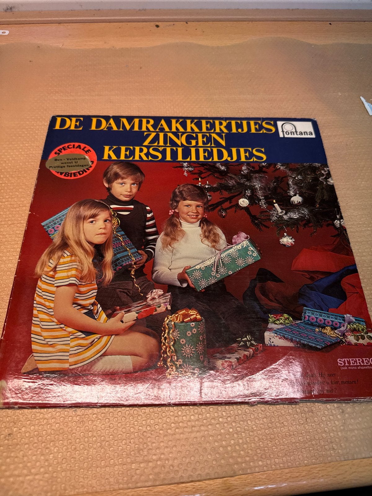 De Damrakkertjes Zingen Kerstliedjes LP Fontana, Ophalen, Gebruikt, Kerst, Album