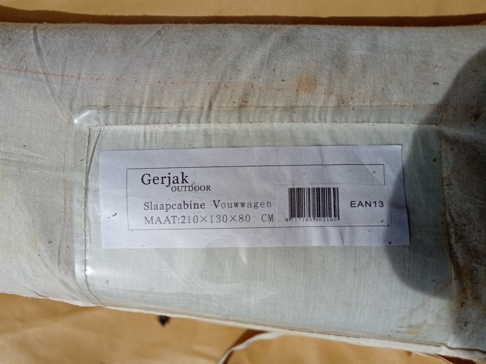 gerjak ondertentje, Ophalen of Verzenden