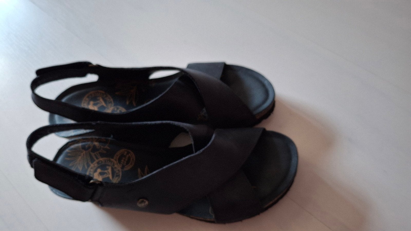 Sandalen Panama Jack, Ophalen, Zwart, Sandalen of Muiltjes, Zo goed als nieuw