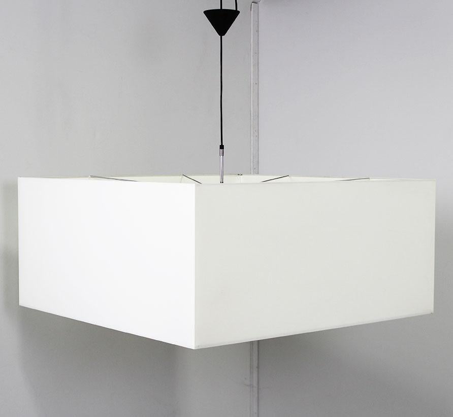Moooi Square Piet Boon Hanglamp - Wit | 90 x90 cm 19059, Ophalen, Gebruikt, Stof, Minder dan 50 cm