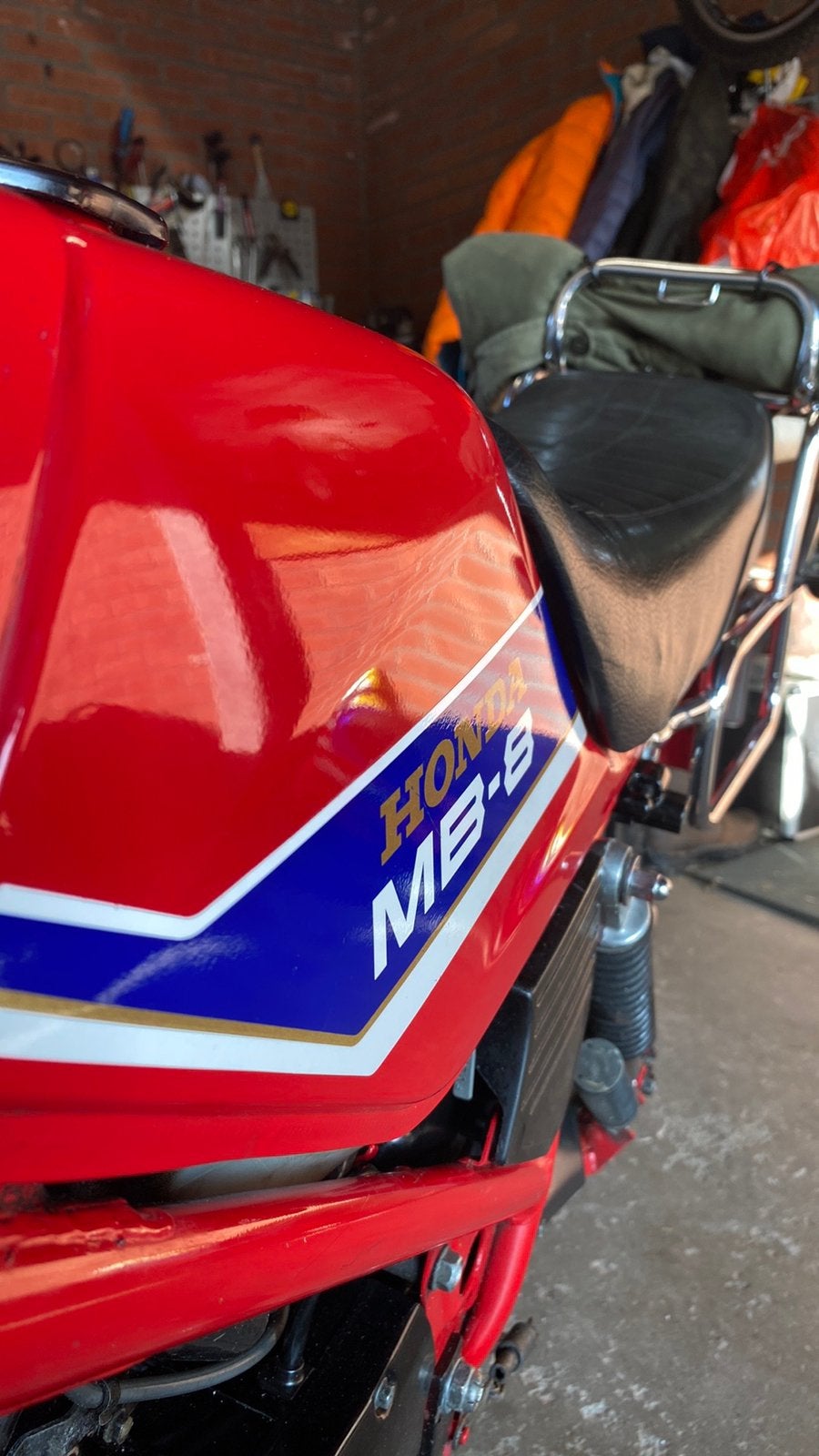 Honda mb 8 EERSTE LAK EN Motorkenteken supermooie, Ophalen, Zo goed als nieuw, MB