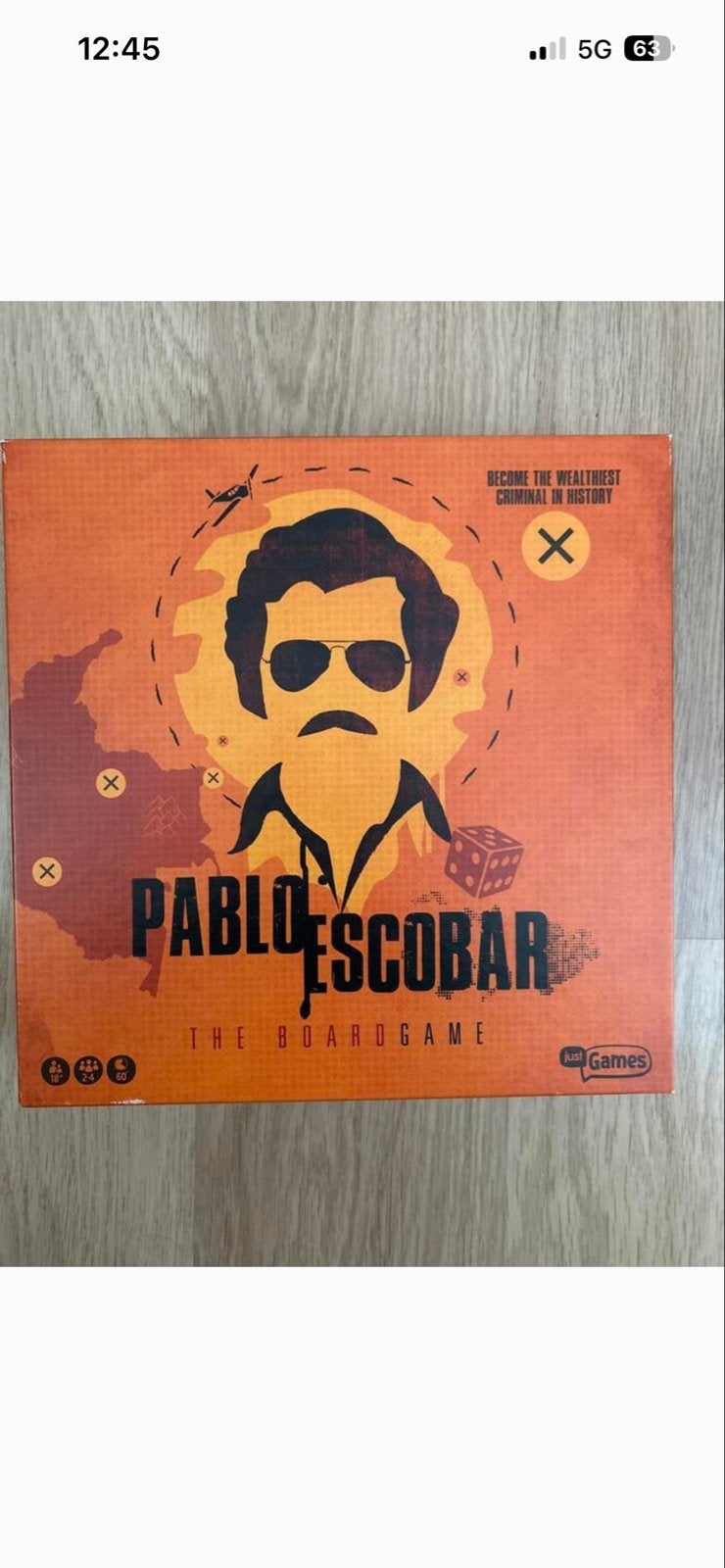 Pablo Escobar The Board Game - Nieuwstaat, Drie of vier spelers, Ophalen of Verzenden, Nieuw