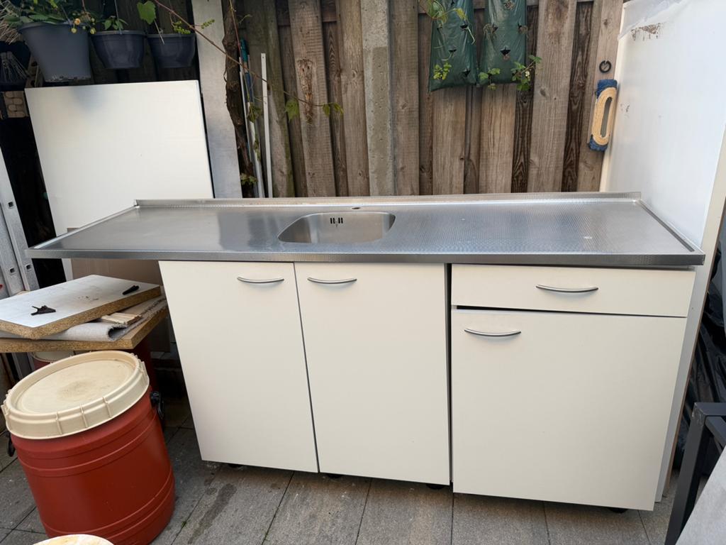 Keukenkast met aanrecht, Huis en Inrichting, Keuken | Complete keukens, Ophalen, Zo goed als nieuw