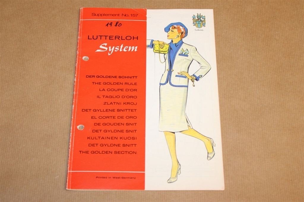 Lutterloh - De gouden snit - No. 157 - 1980, Ophalen of Verzenden, Zo goed als nieuw, Overige onderwerpen