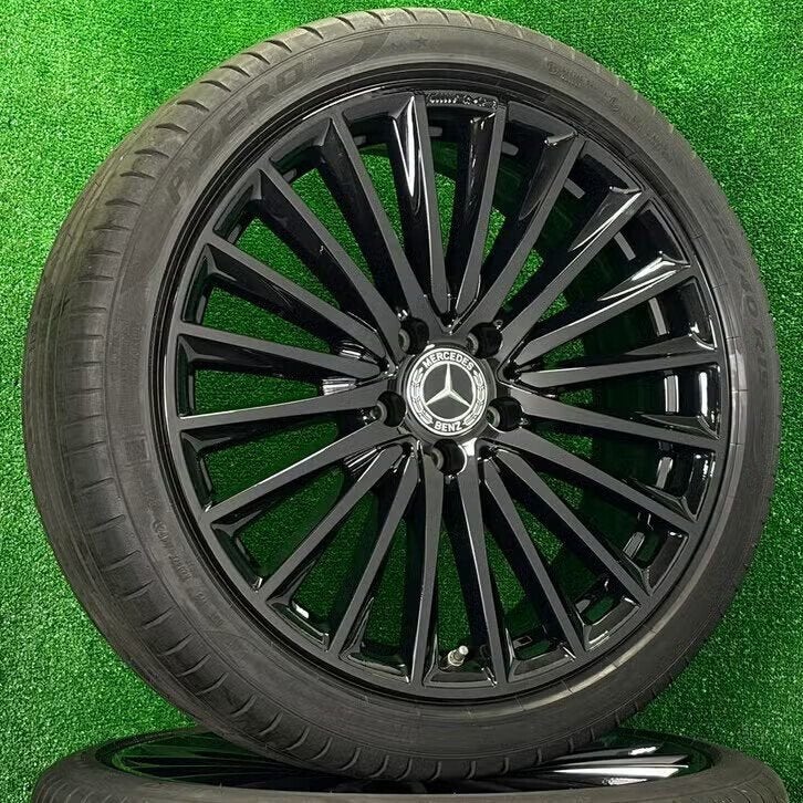 Originele 19 inch Mercedes AMG velgen banden C-klasse W206, 19 inch, Gebruikt, Banden en Velgen, Germany
