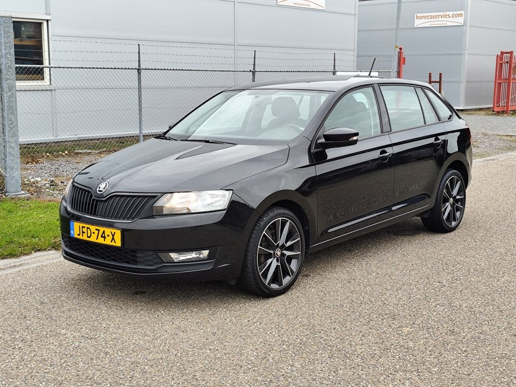Skoda Rapid Spaceback 1.0 TSI 110pk 2018, Auto's, Skoda, Bedrijf, Te koop, Rapid, ABS, Airbags, Airconditioning, Bluetooth, Boordcomputer