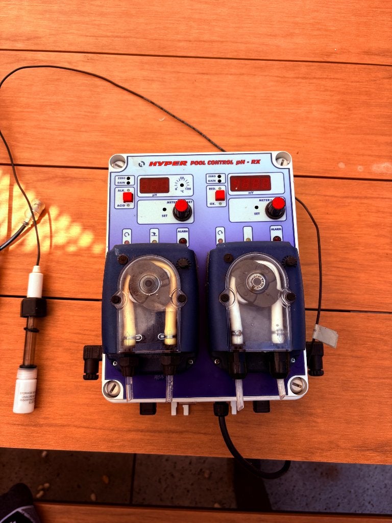 Zwembad chloormeter ph rx, Gebruikt, Minder dan 80 cm, Vierkant, Ophalen of Verzenden