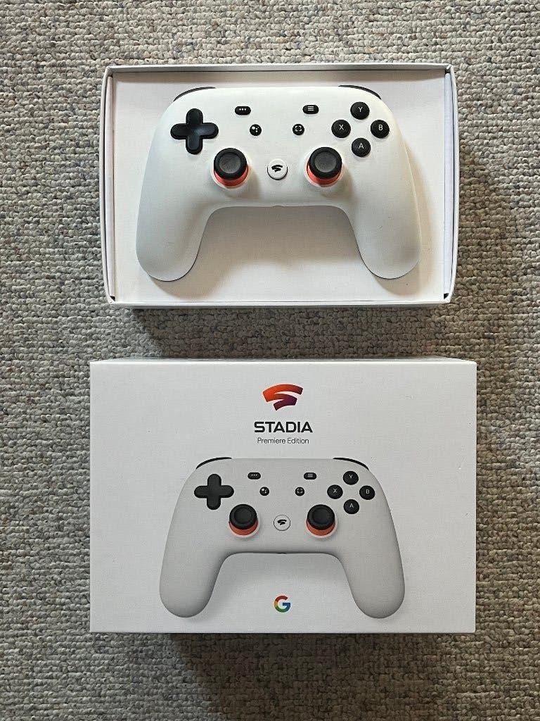 Google Stadia Controller - Wit (Nieuw), Computers en Software, Ophalen of Verzenden, Nieuw, Google Stadia