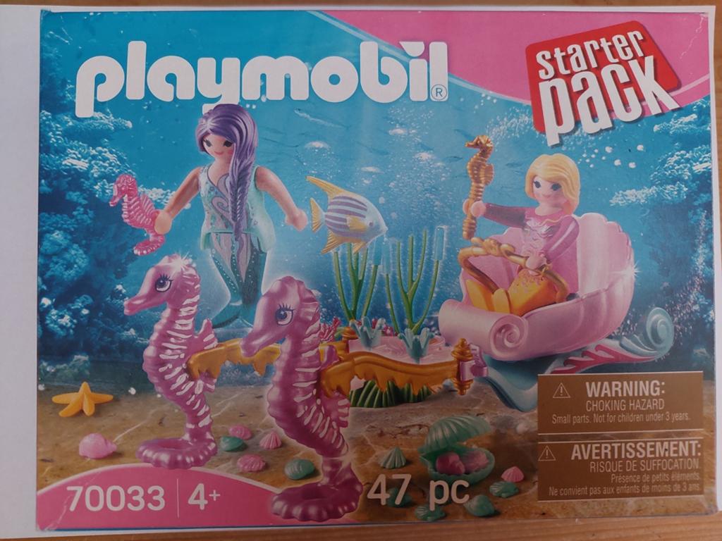 Playmobil Starter Pack Zeemeermin 70033 - Complete set, Ophalen of Verzenden, Zo goed als nieuw