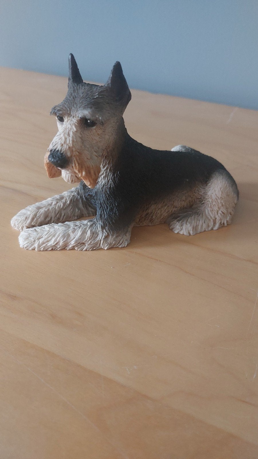 Stenen beeldje van een hond - Airedale Terrier, Ophalen of Verzenden, Zo goed als nieuw, Dier