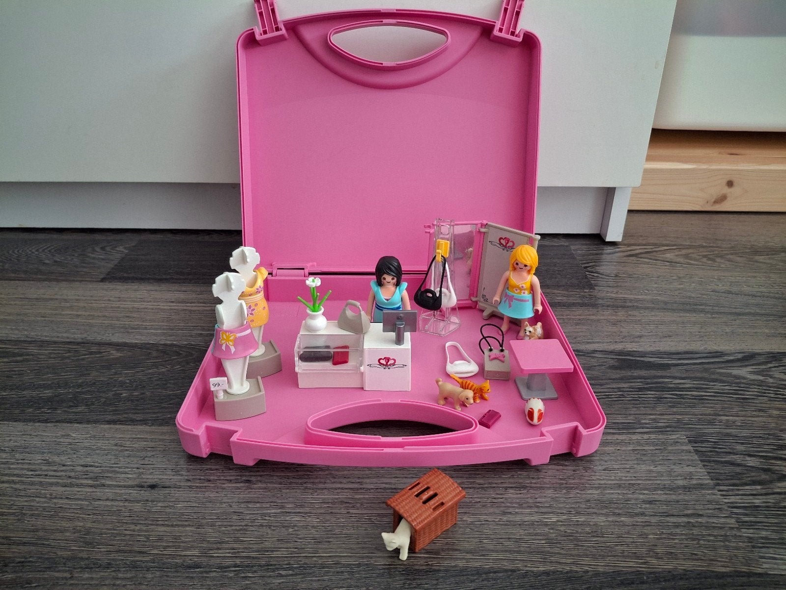 Playmobil City Life fashion modeboutique, Ophalen, Zo goed als nieuw