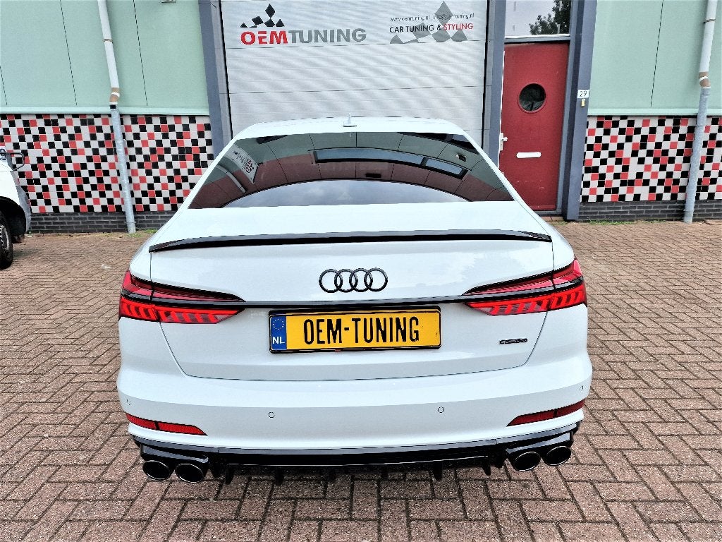 S6 Kofferbak spoiler | Hoogglans zwart | 2018-2025 | sedan, Ophalen of Verzenden