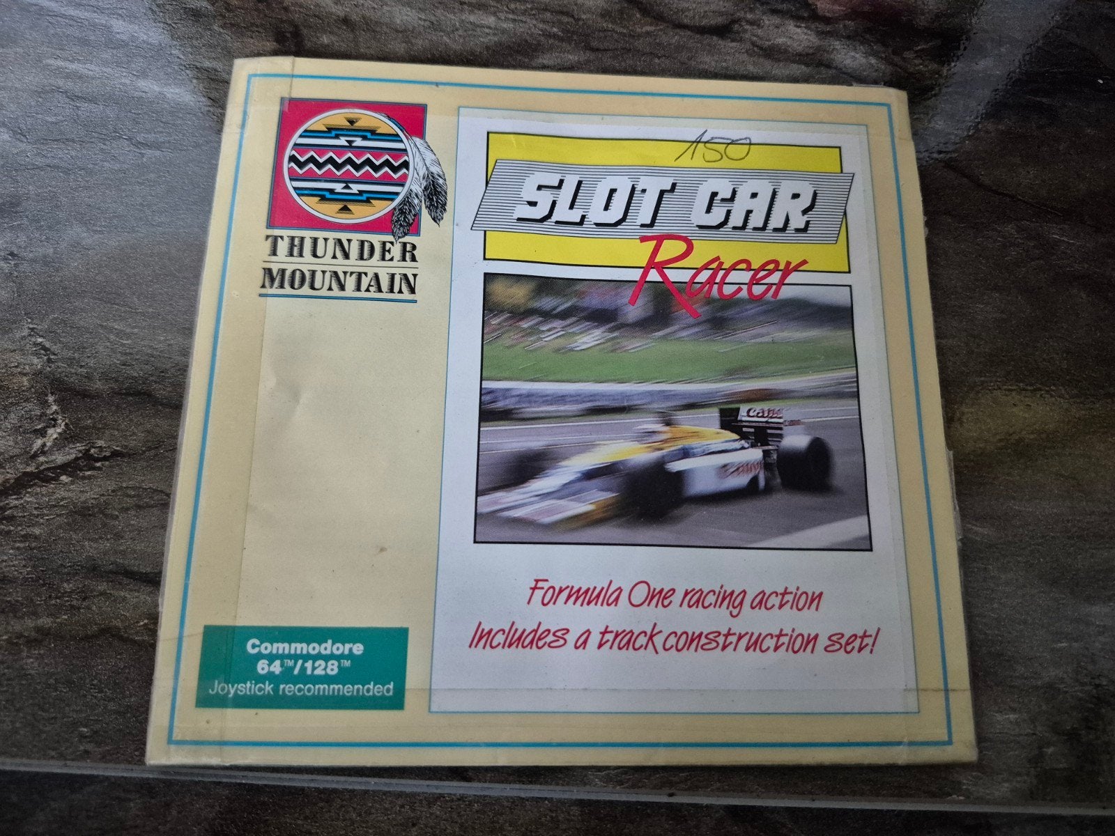 Commodore 64 C64 Slot Car Racer Origineel Disk Game Compleet, Ophalen of Verzenden