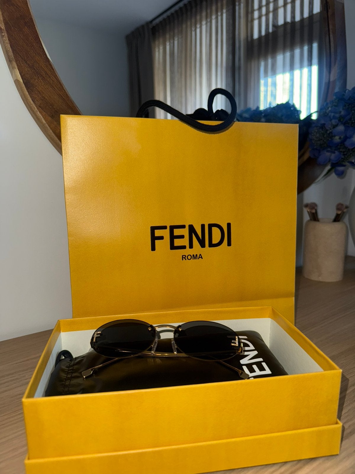 Fendi zonnebril, Ophalen, Nieuw, Overige merken