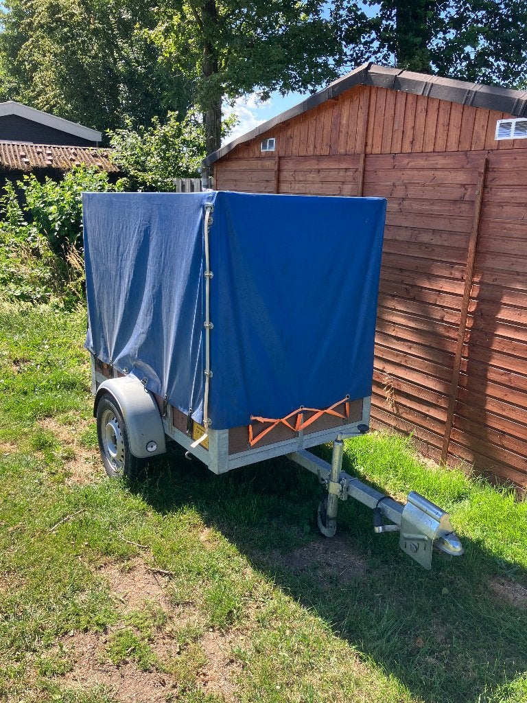 Aanhanger met huif te huur – 750 kg – Etten / Ulft, Diensten en Vakmensen, Verhuur | Auto en Motor, Aanhangwagen
