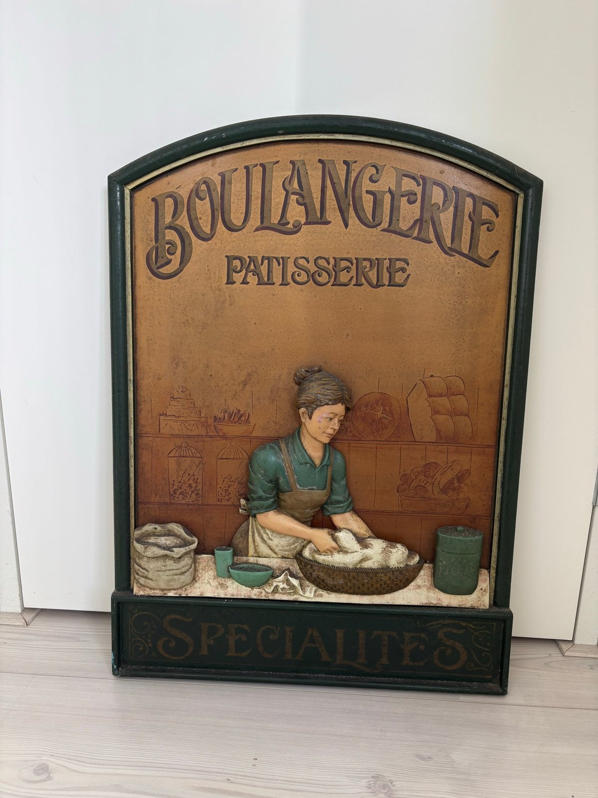 Vintage boulangerie patisserie wanddecoratie!, Ophalen