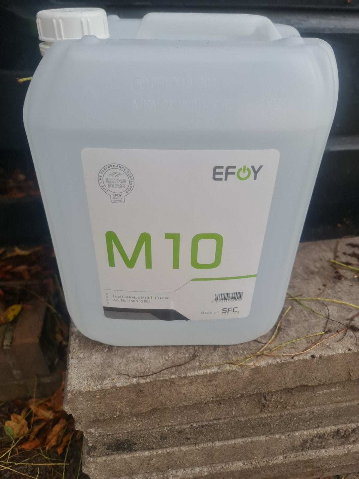 EFOY M10 Brandstofpatroon 10 Liter, Ophalen