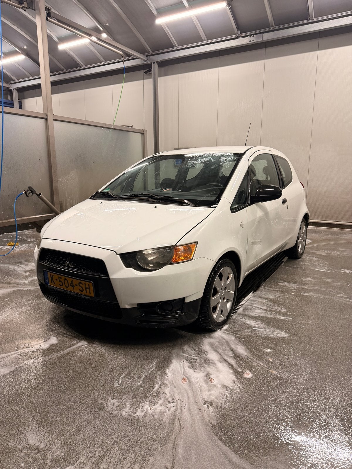 Mitsubishi Colt 1.1 12v 75pk Cleartec 3D 2009 Wit, Auto's, Voorwielaandrijving, 74 pk, Bedrijf, Handgeschakeld