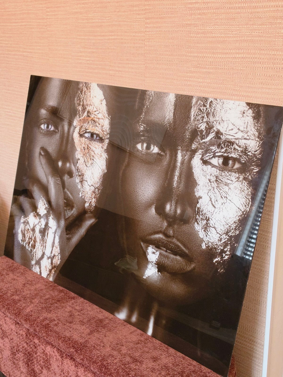 Prachtig groot plexiglas wanddecoratie/schilderij, Ophalen