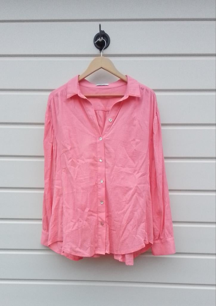 Blouse Peter Hahn roze mt 48, Maat 46/48 (XL) of groter, Ophalen of Verzenden, Zo goed als nieuw, Peter Hahn