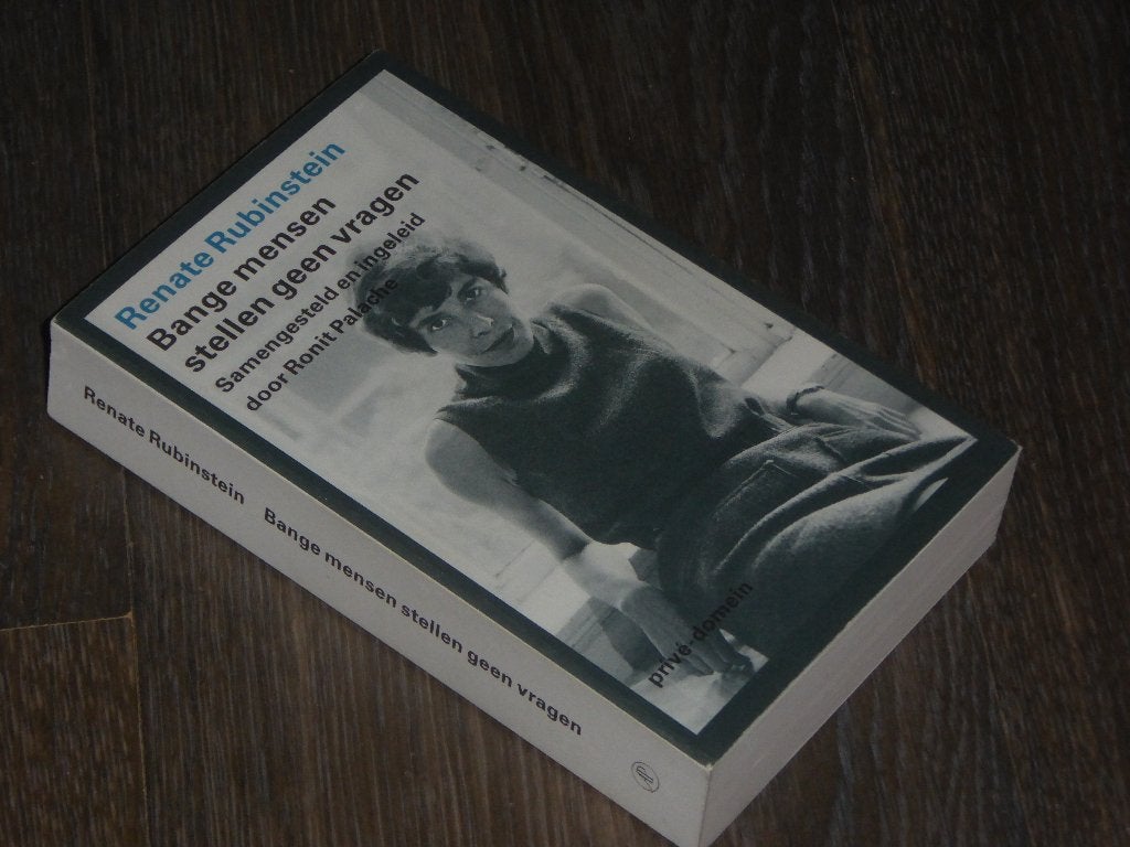 Renate Rubinstein - Bange mensen stellen geen vragen, Boeken, Verzenden, Zo goed als nieuw, Renate Rubinstein