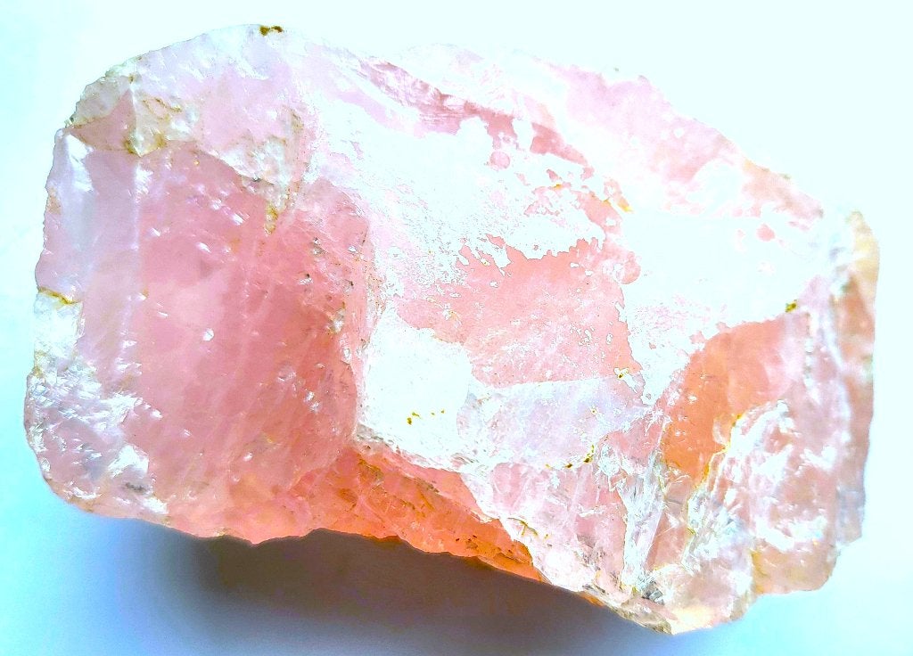 Ruwe Rozenkwarts Edelsteen 750-1000 gram, nog oorbellen, Sieraden, Tassen en Uiterlijk, Ophalen of Verzenden, Nieuw