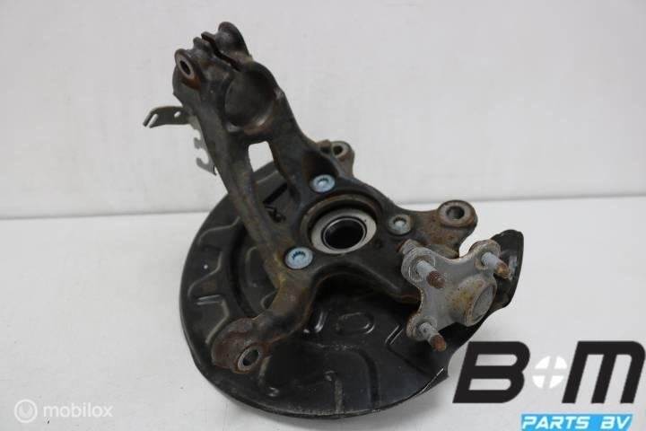 Wiellagerhuis + wiellager linksvoor VW Golf 7 5Q0407255, Gebruikt