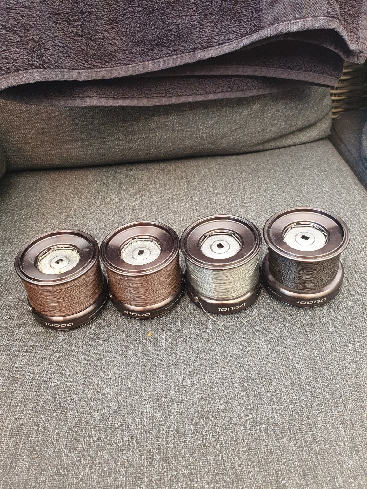 *** 4x shimano aerlex 10000 xtb reserve Spoelen ***, Watersport en Boten, Hengelsport | Karpervissen, Ophalen of Verzenden, Zo goed als nieuw
