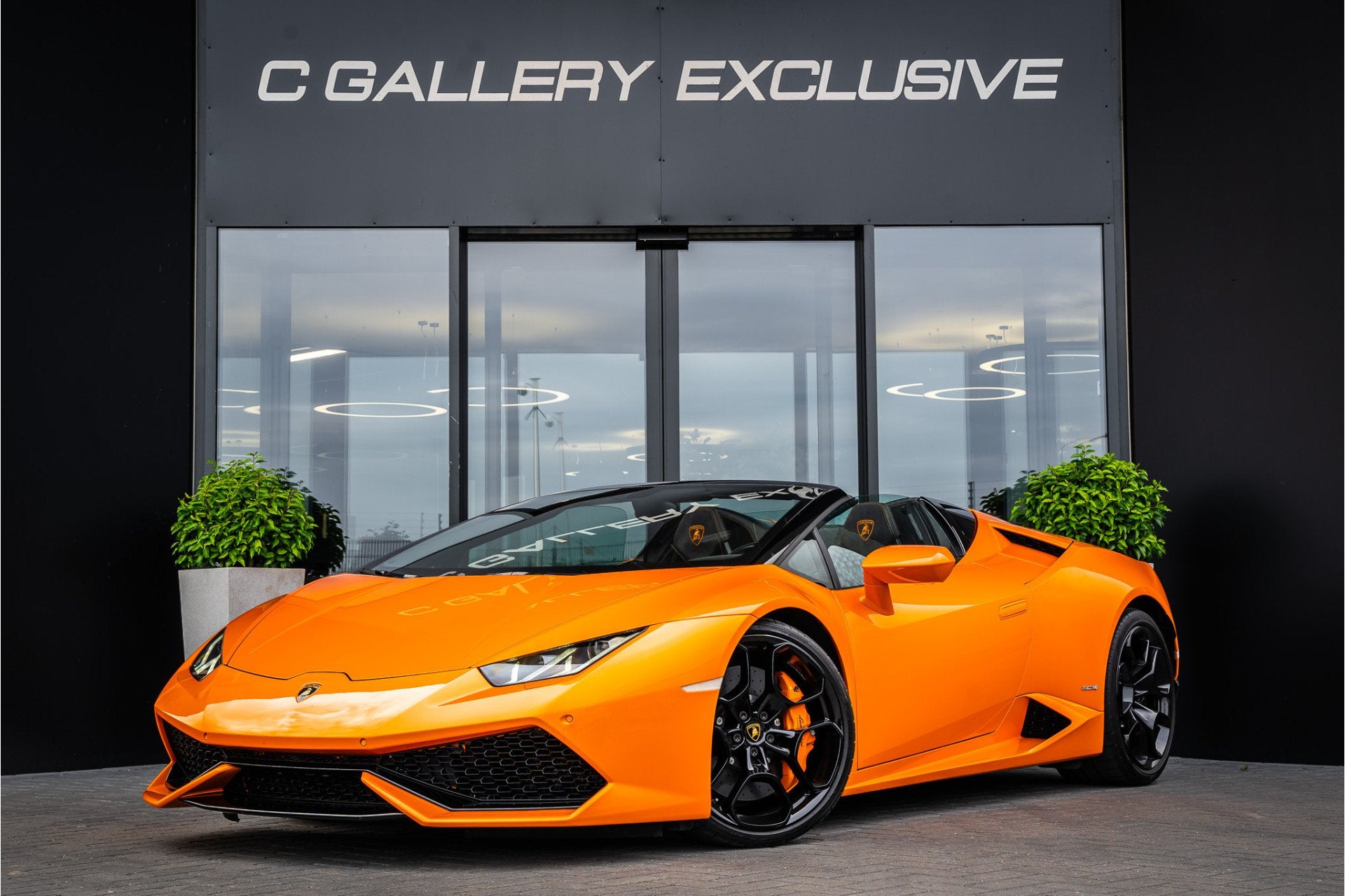 Lamborghini Huracan 5.2 V10 LP610-4 - Arancio Borealis | Cap, Auto's, Lamborghini, Automaat, Cabriolet, Bedrijf, Vierwielaandrijving