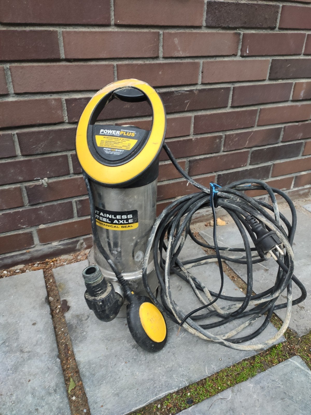 Powerplus Dompelpomp - Gebruikt, Ophalen, Gebruikt, Elektrisch, Dompelpomp