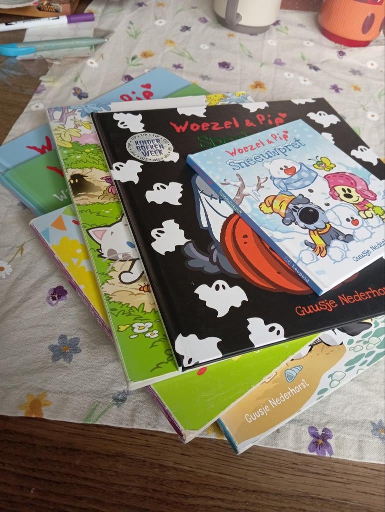 Woezel & Pip Boekenpakket - Diverse Avonturen, Ophalen of Verzenden, Gelezen, Guusje Nederhorst, Fictie algemeen
