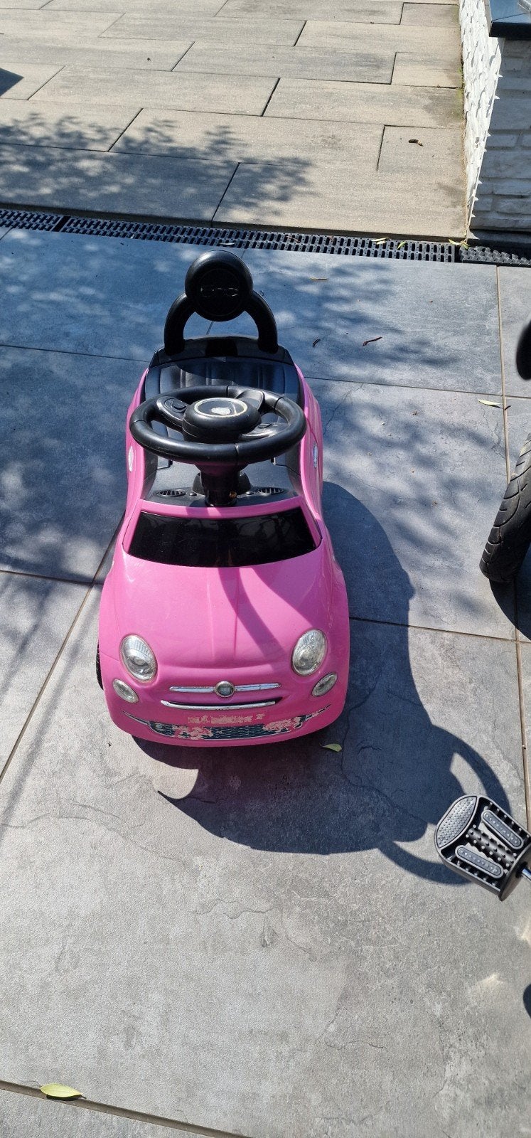 Roze Fiat Loopauto voor Kinderen, Ophalen, Gebruikt, Loopvoertuig