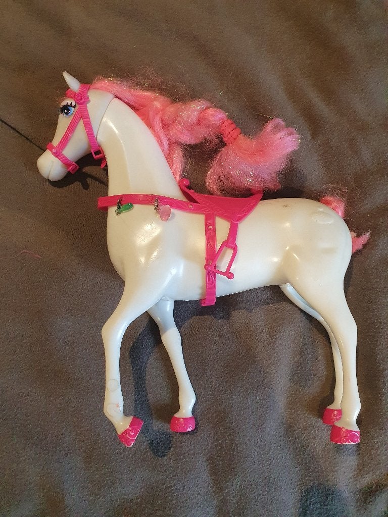 Disney Speelgoed Paard met Zadel, Verzamelen, Ophalen of Verzenden, Zo goed als nieuw
