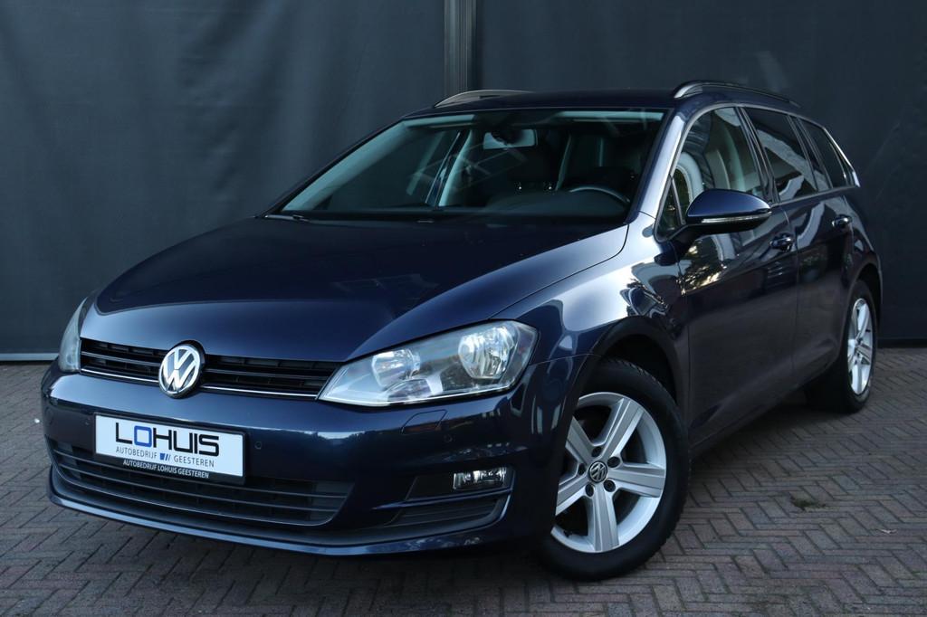 Volkswagen Golf Variant 1.2TSI Comfortline DSG | NAVI | BT-A, Stof, Gebruikt, Zwart, Blauw