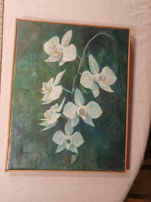 Willem August van der Colk (1889 - 1982) Orchidee, Ophalen