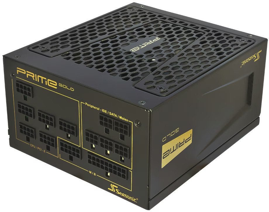 Seasonic Prime Gold 650W Voeding, Computers en Software, Interne voedingen, Ophalen of Verzenden, Zo goed als nieuw