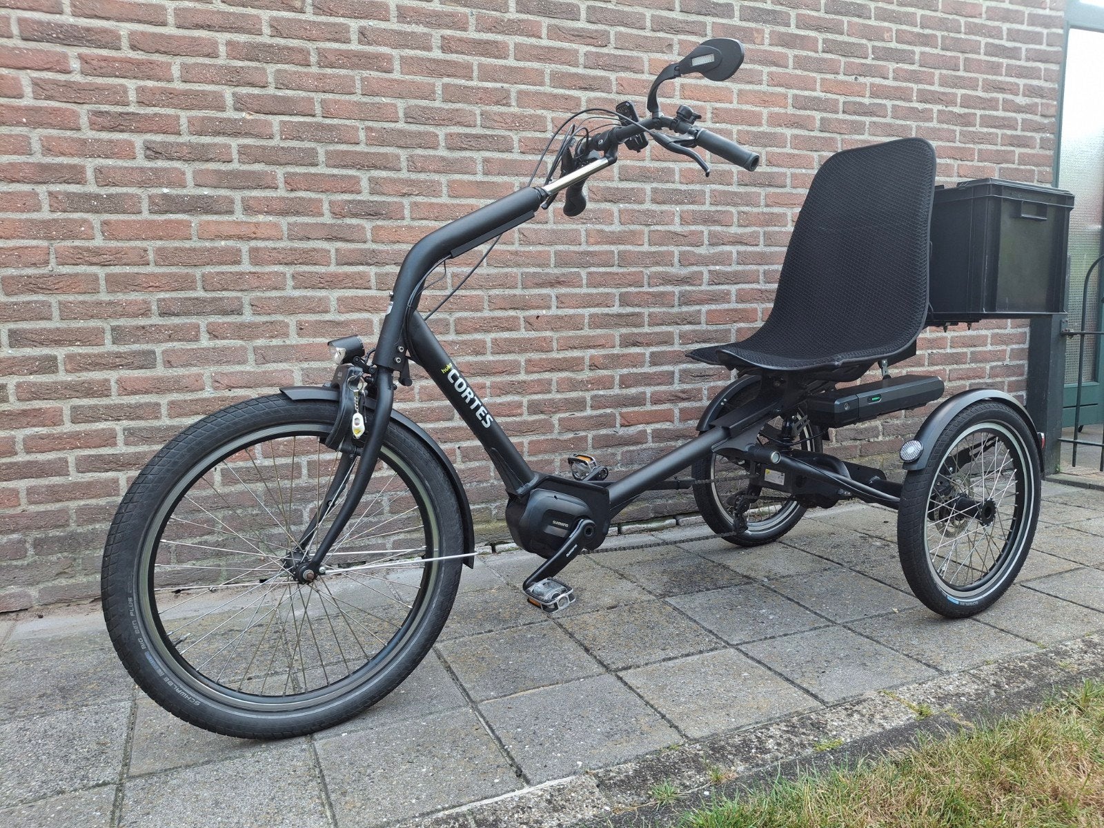 Huka Cortes driewielfiets, Fietsen en Brommers, Fietsen | Driewielfietsen, Ophalen, Gebruikt, Schijfrem, Huka